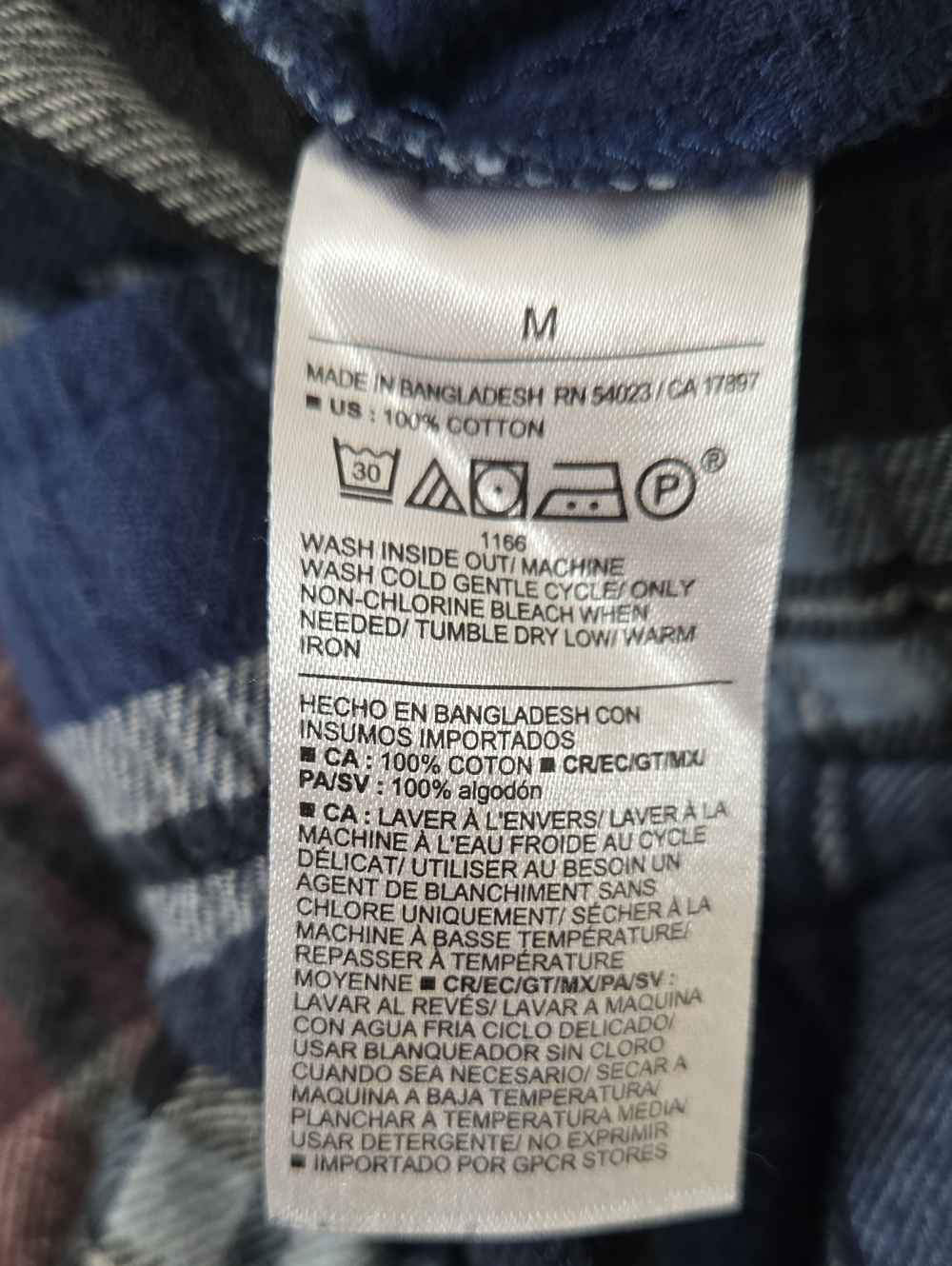 Old Navy Plaid Pajama Panys Set - Picture 5 of 5